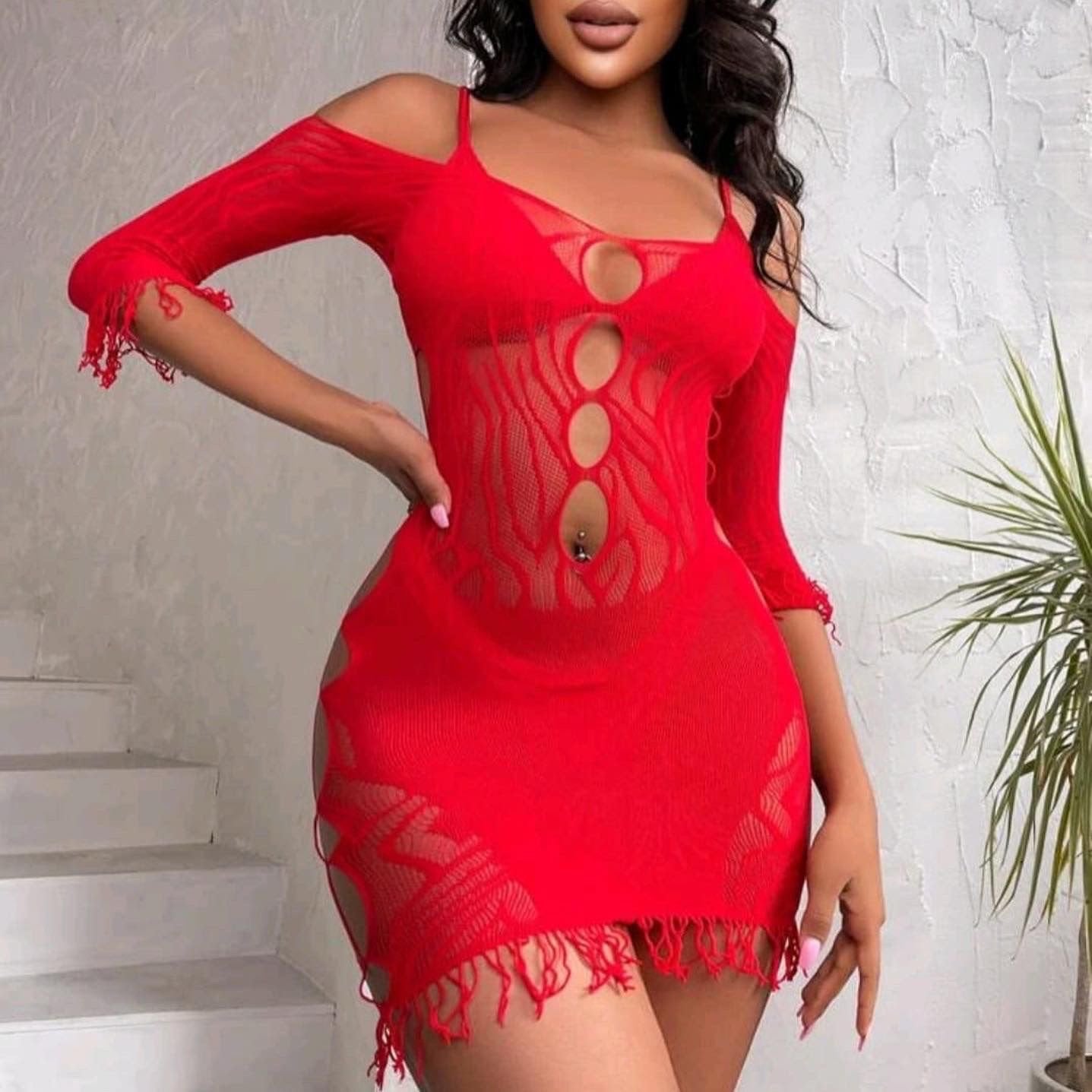 Baby Dolls Huecos Laterales Malla