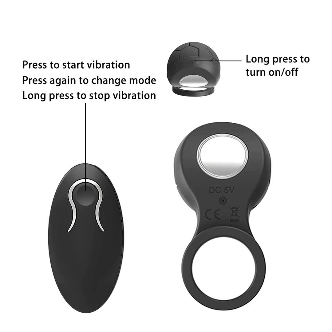 Anillo Balon Vibrador y Retardante