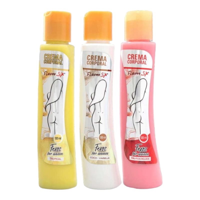 Crema Corporal Feromonas X 120ml Flavor Sex