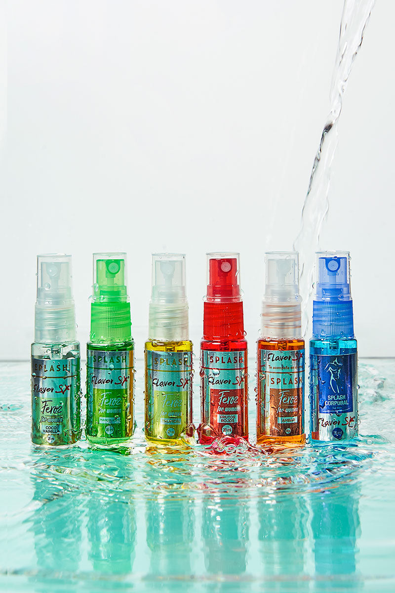 Splash Corporal con Feromonas x 20ml Flavor Sex