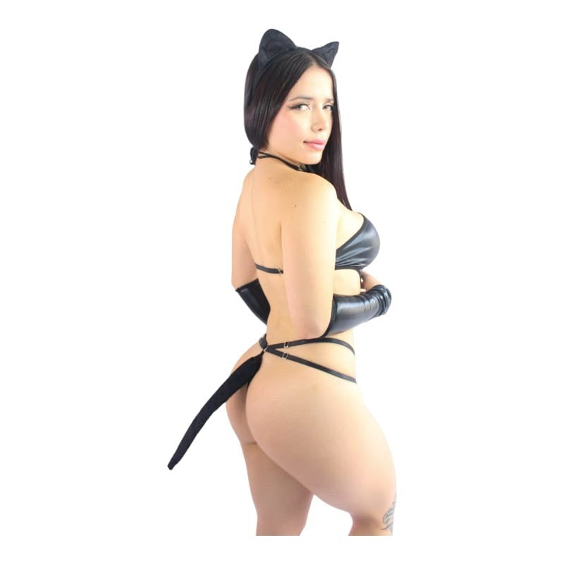 Cat bodysuit costume