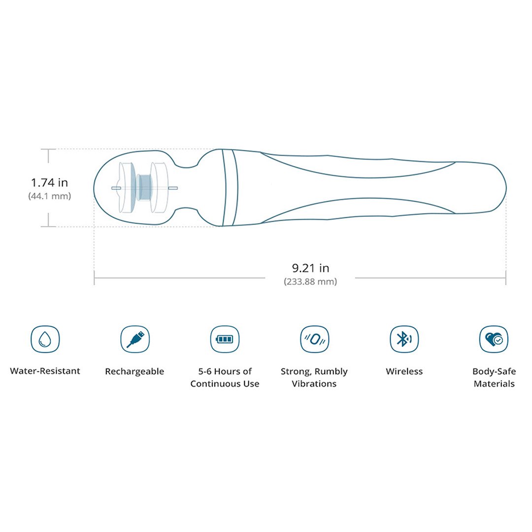Lovense Domi 2 Hitachi Vibrador