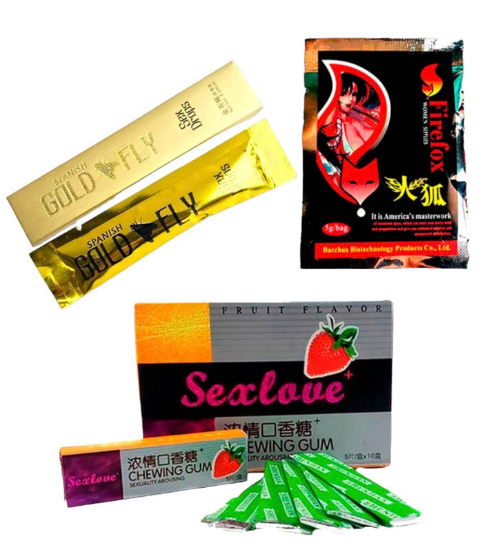 Kit Excitante v2 (Chicle x5, Gold Fly, Firefox)