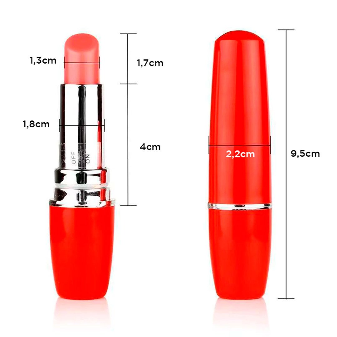 Labial Vibrador Discreto
