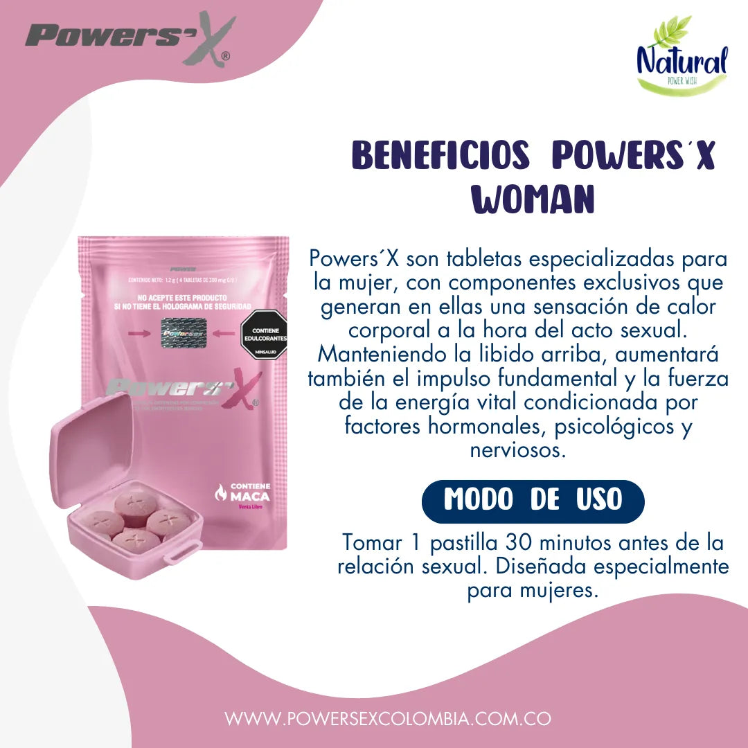 Power Sex X Woman (For women)