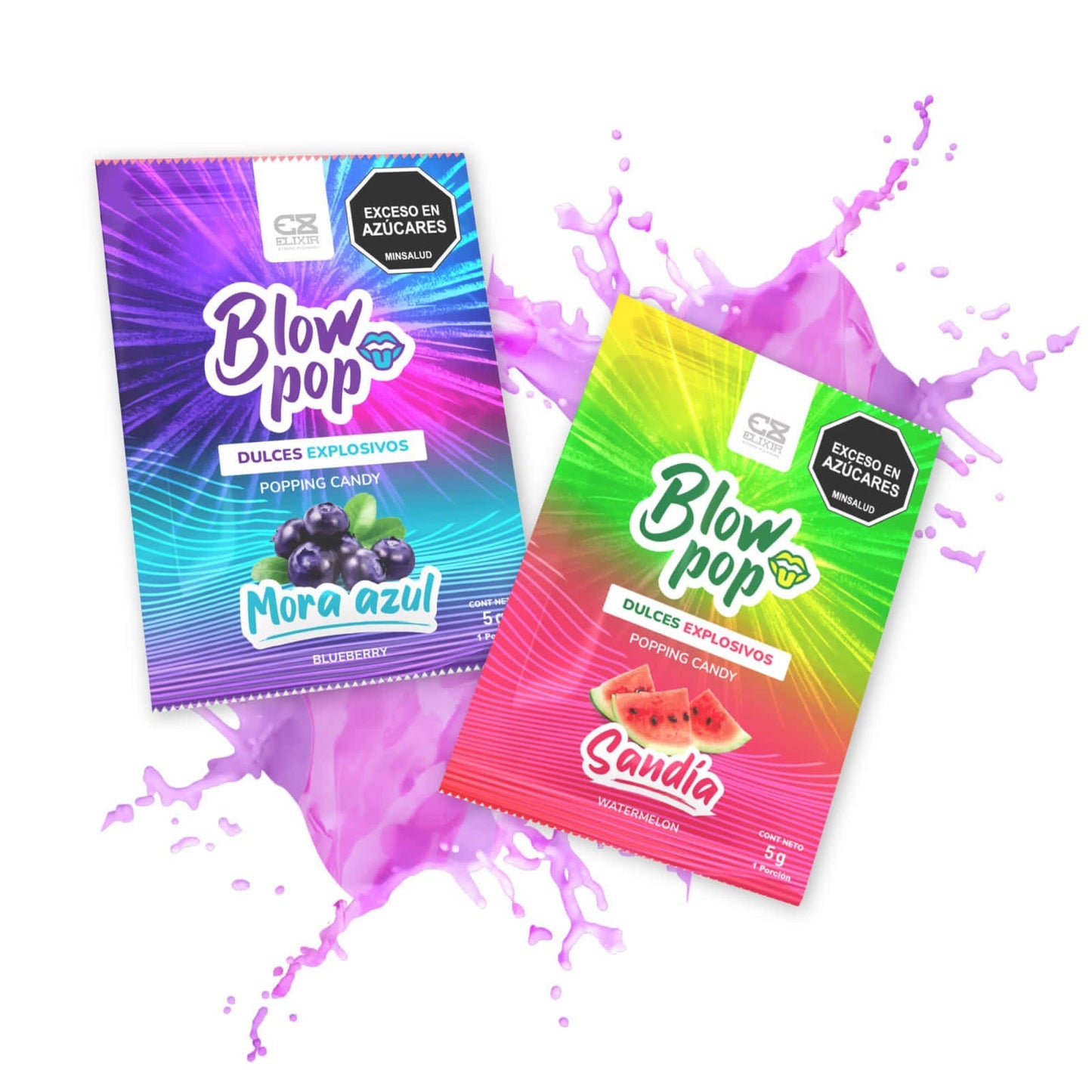 Quipitos Blow Pop 5g (Dulces Explosivos)