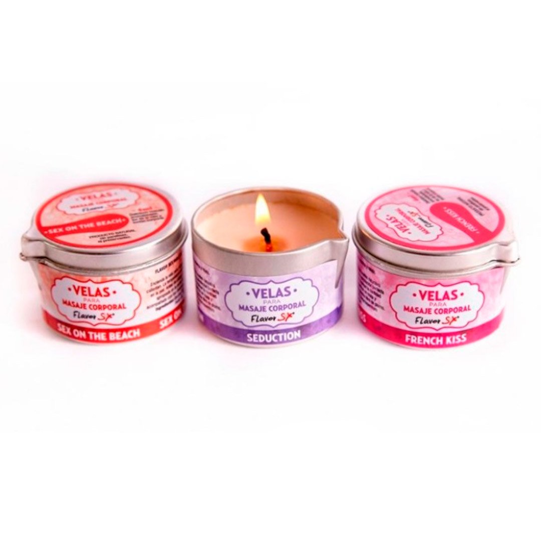 Pheromone Massage Candle - Flavor Sex