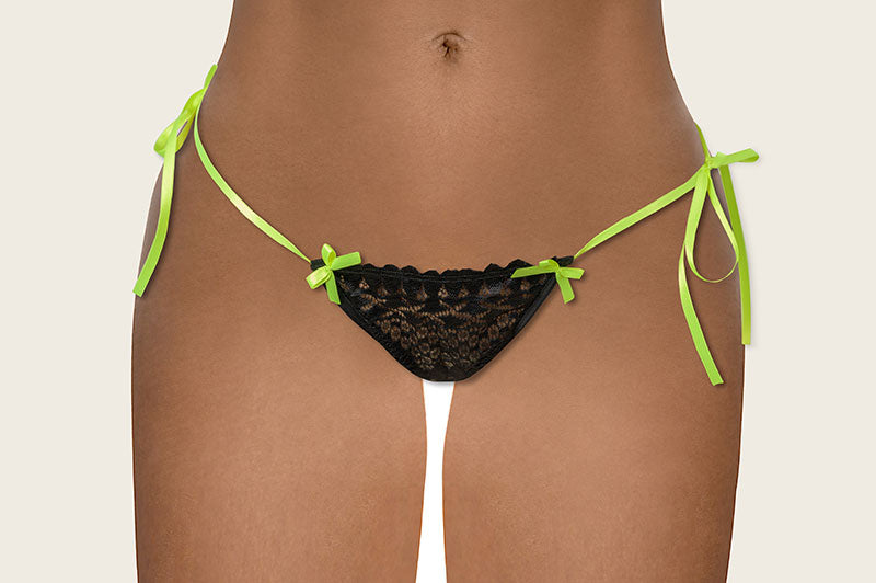 Panty tiras neon