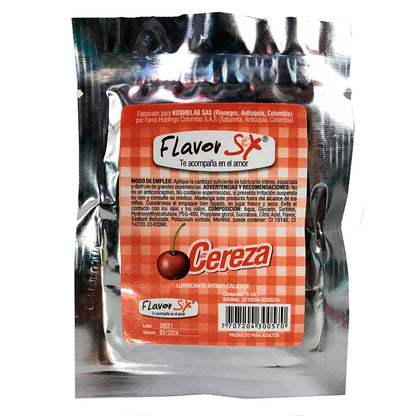 Lubricante Saborizado Flavor Sex en Sachet 7ml