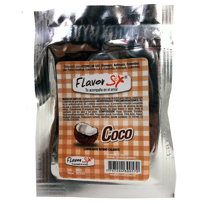 Lubricante Saborizado Flavor Sex en Sachet 7ml