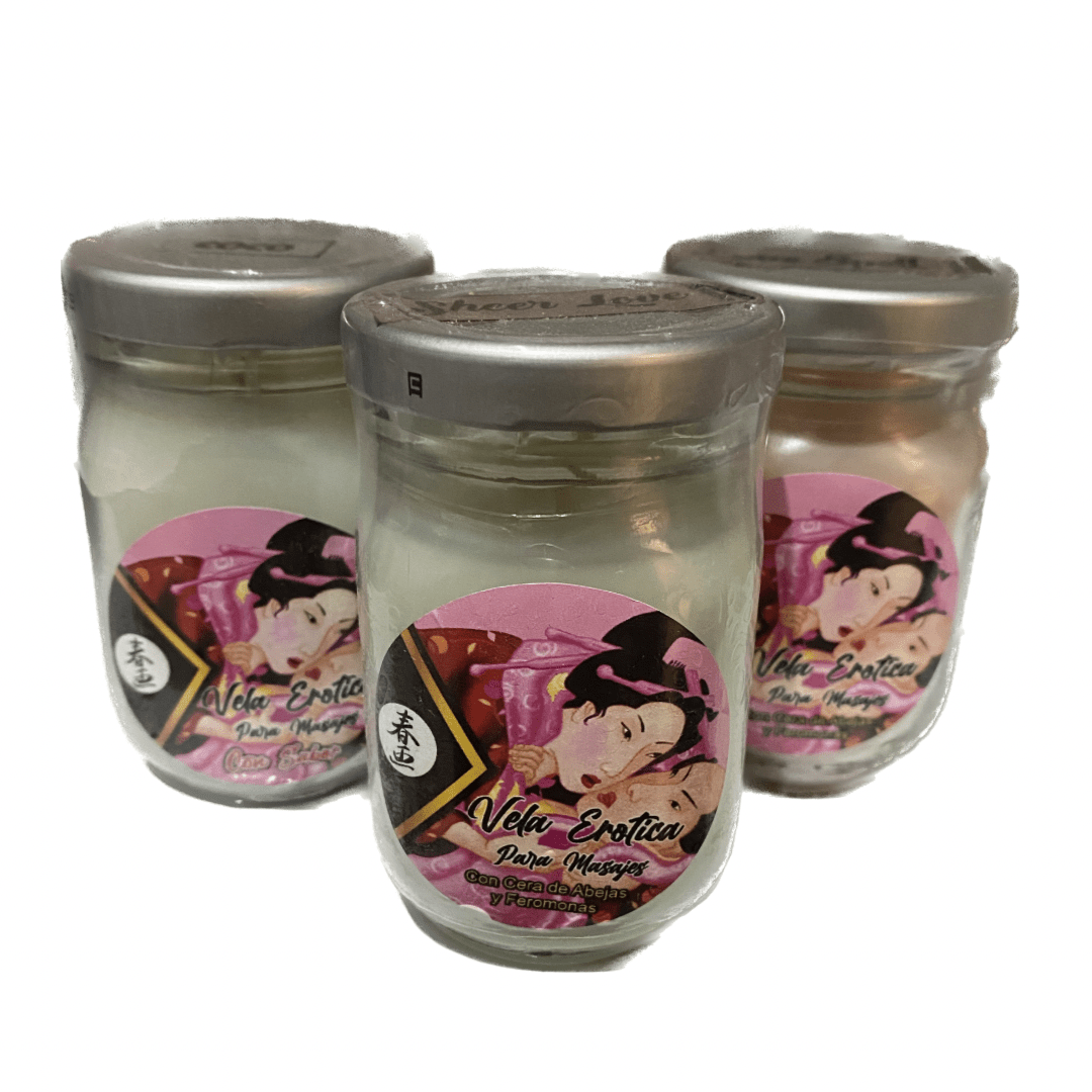 Vela Shunga Para Masajes con Sabor