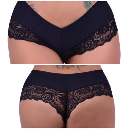 Panty de Encaje Malla Paxion