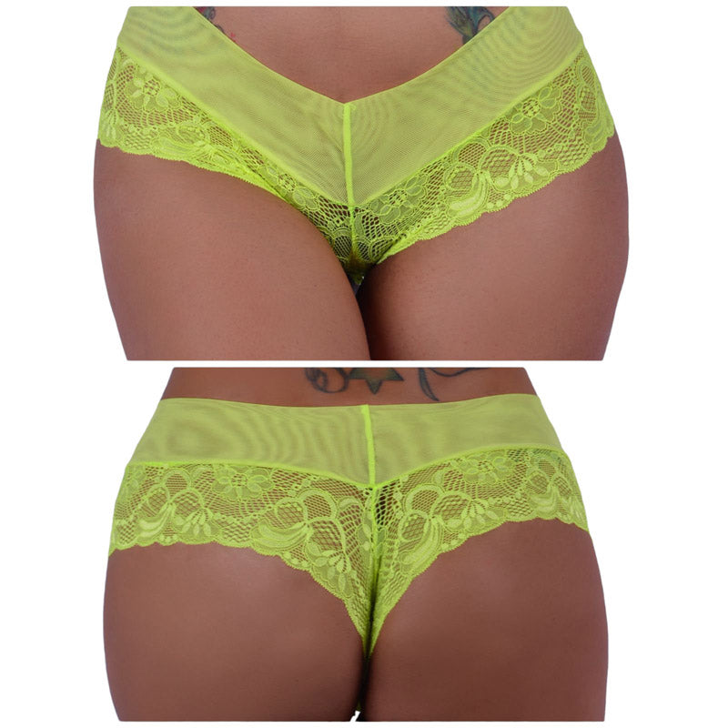 Panty de Encaje Malla Paxion
