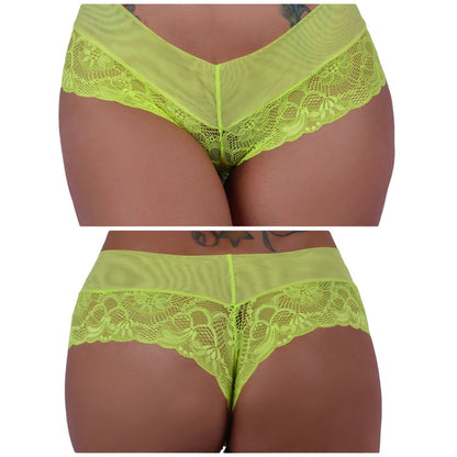 Panty de Encaje Malla Paxion