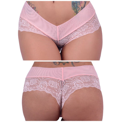 Panty de Encaje Malla Paxion