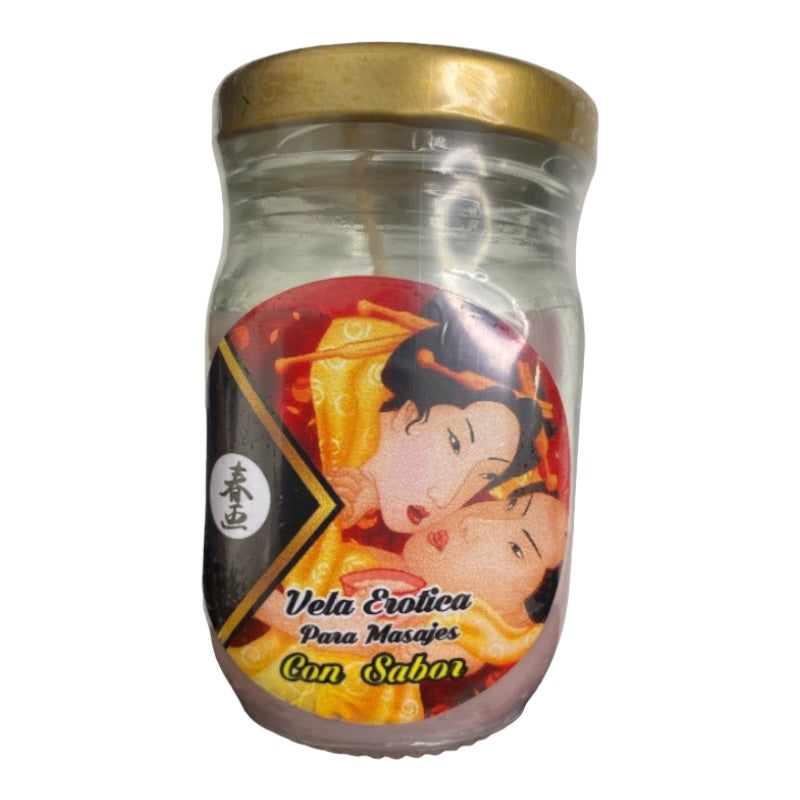 Vela Shunga Para Masajes con Sabor