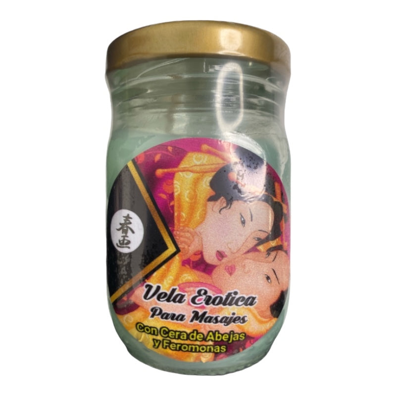 Vela Shunga Para Masajes con Sabor